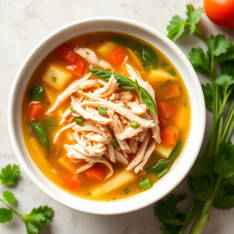 Sopa de Legumes com Frango