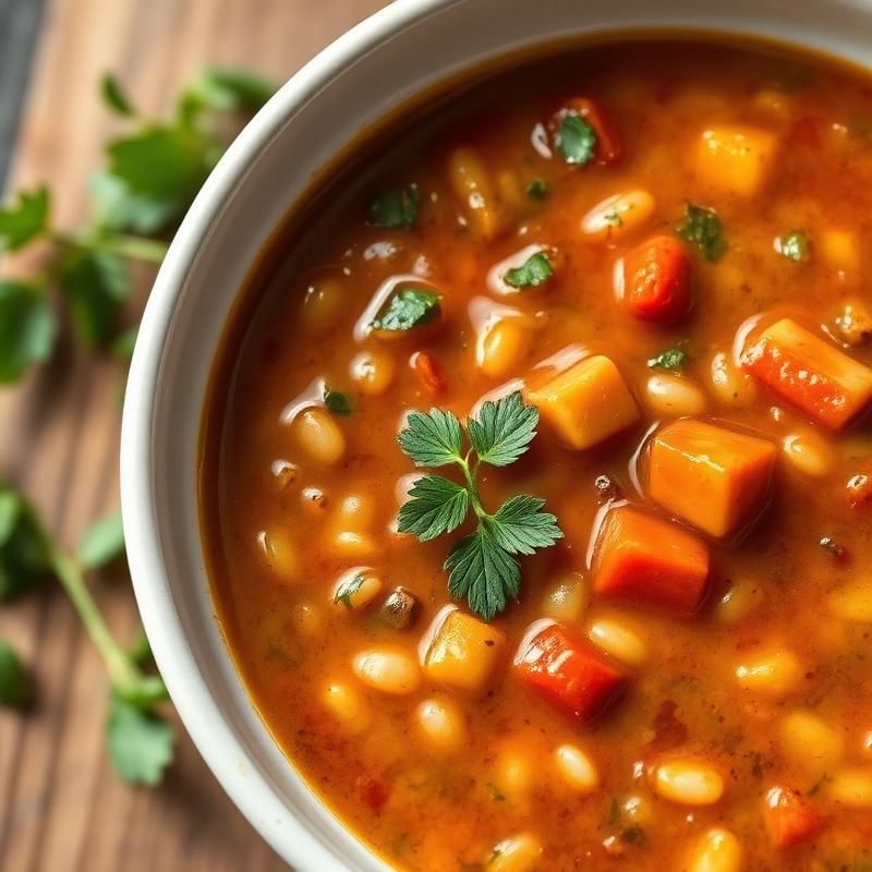 Sopa de Lentilha com Legumes